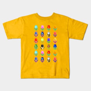 Nocturne Tulip Garden Kids T-Shirt